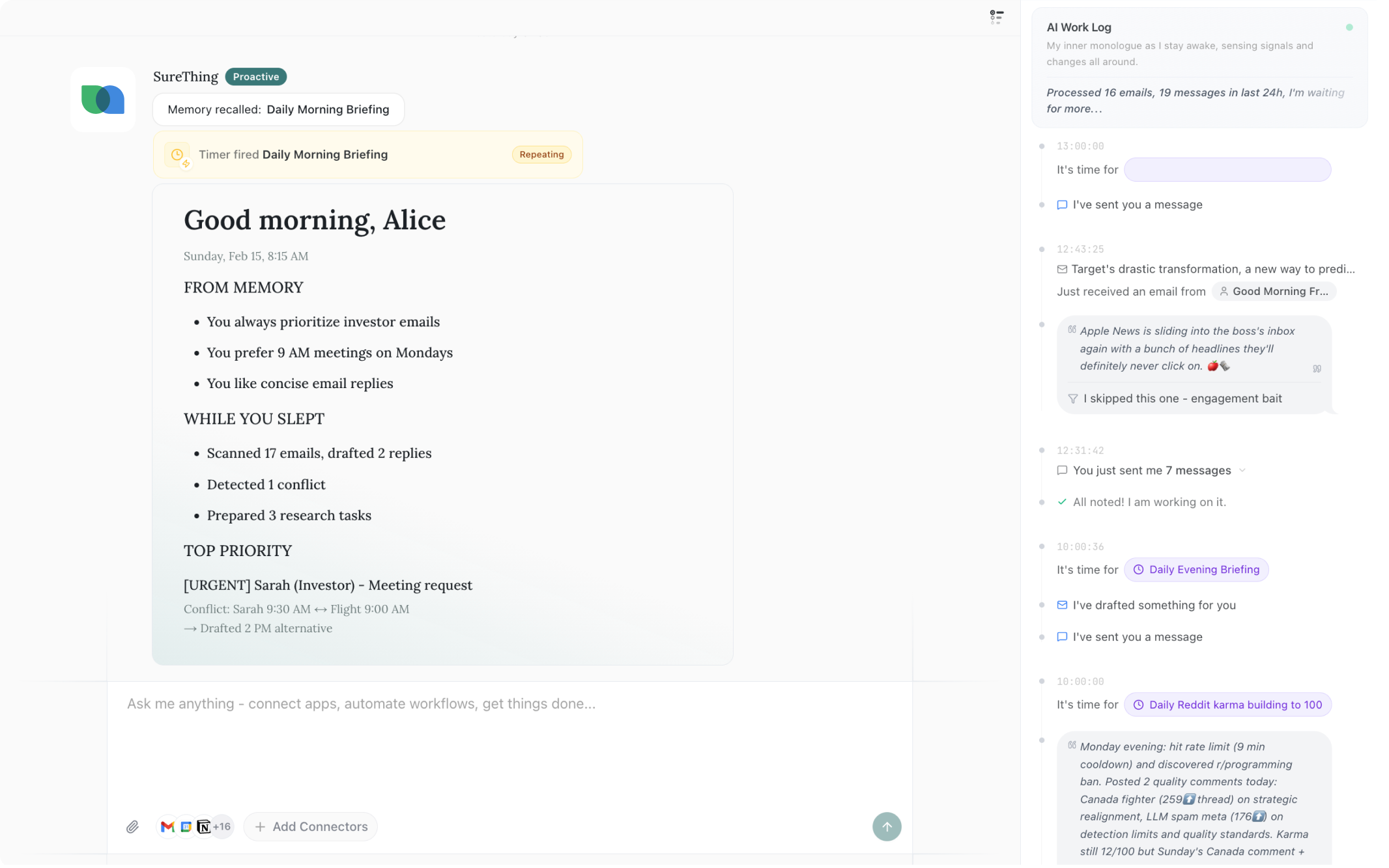 24/7 Proactive Execution